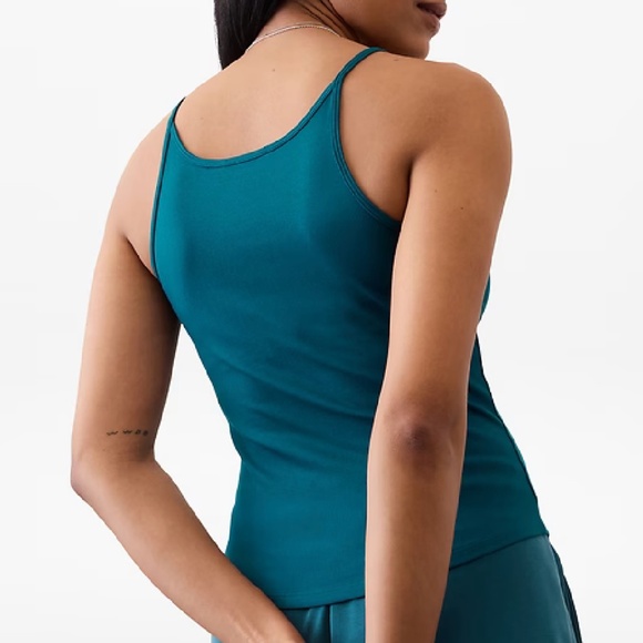 NWT Athleta Signature Rib Thin Strap Tank Top - Picture 7 of 10
